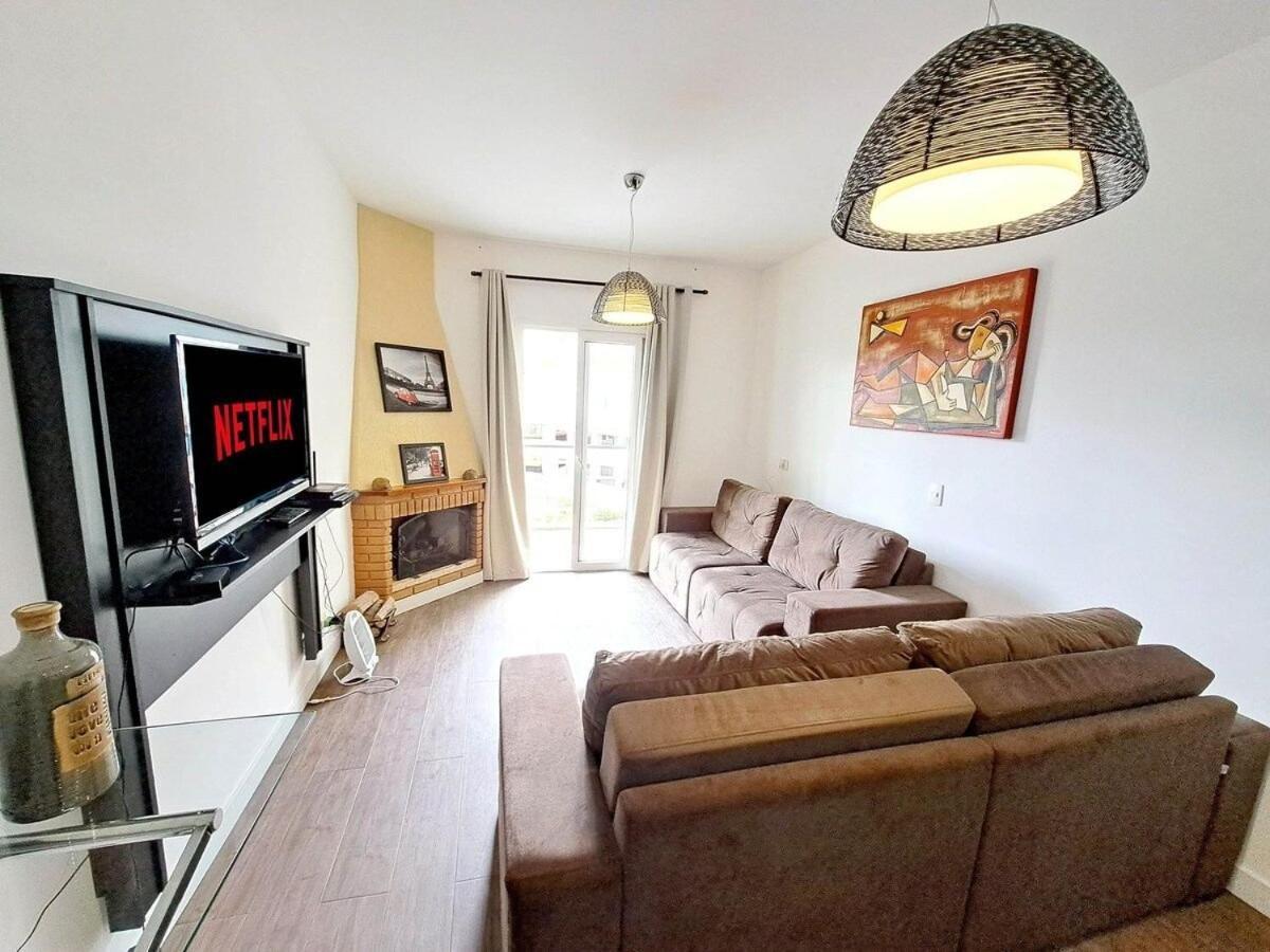 Apartamento Charmoso Com Lareira Campos do Jordão Exterior foto